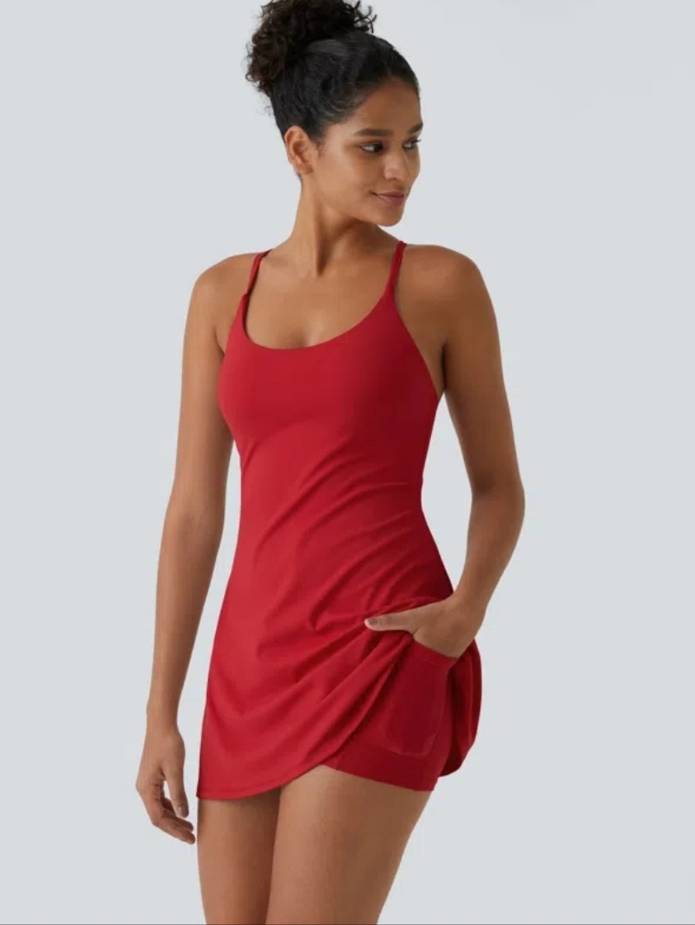 HALARA SoftlyZero™ Plush Backless Active Dress-Easy Peezy Edition